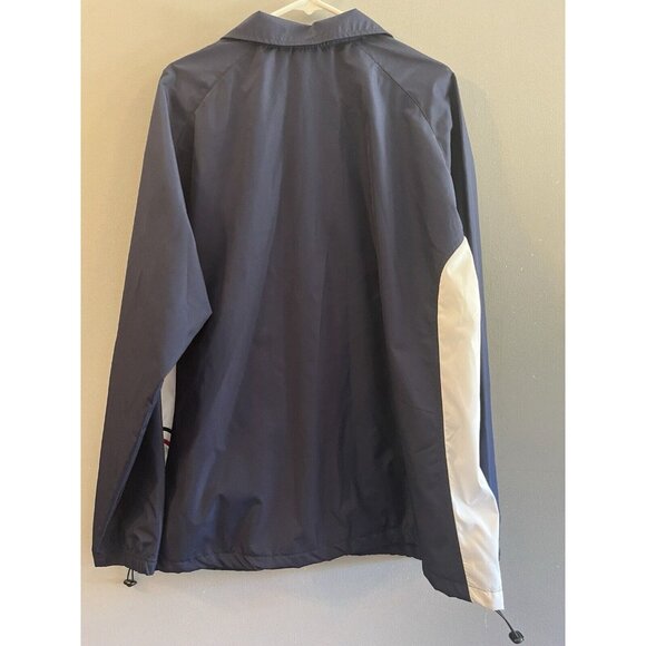 RARE Vintage FILA Sports Mens Jacket XLarge Navy Full‎ Zip Windbreaker Coat - Picture 7 of 7
